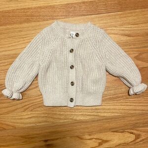 Toddler knit cardigan